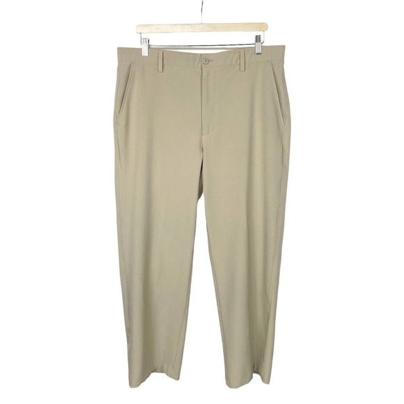 FootJoy Other - FootJoy Mens Golf Pants Performance Khaki Lightweight Straight Leg Size 36x30